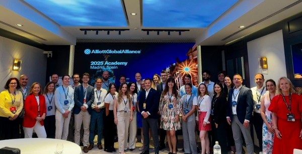 Gruppenfoto in Madrid