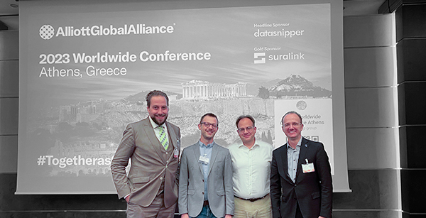 audalis festigt sein internationales Standing bei der Weltkonferenz unseres Empfehlungsverbunds in Athen